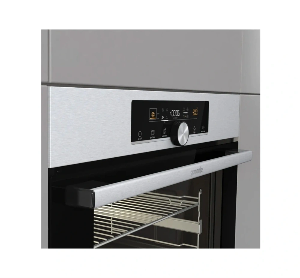 Gorenje BOS6747A01X inox, beépíthető, sütőtér: 71L, grill, légkeverés, hidrolitikus, sütő (Újszerű)