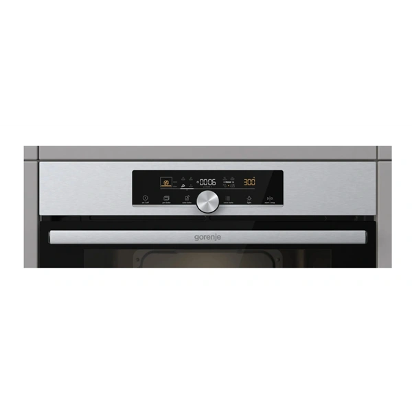 Gorenje BOS6747A01X inox, beépíthető, sütőtér: 71L, grill, légkeverés, hidrolitikus, sütő (Újszerű)