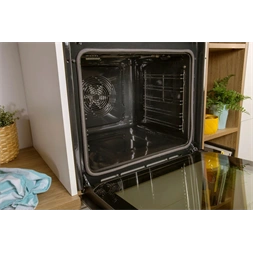 Gorenje BPS6737E03X inox-fekete, beépíthető, sütőtér:77L, grill, légkeveréses, sütő