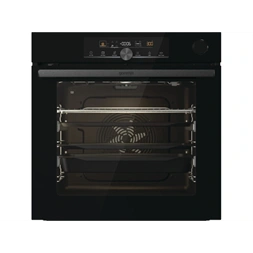 Gorenje BPSA6747A08BG fekete, beépíthető, sütőtér:77L, grill, légkeverés, sütő
