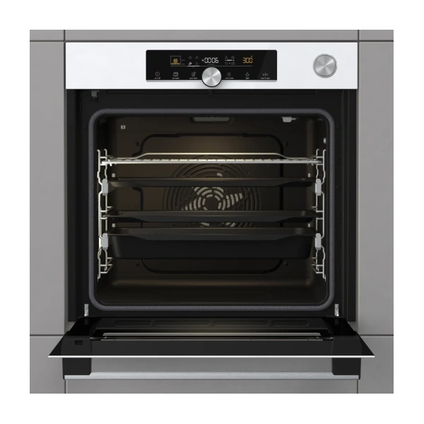 Gorenje BPSA6747A08WG fehér, beépíthető, sütőtér:77L, grill, légkeveréses, sütő