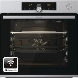 Gorenje BPSA6747A08XWI inox, beépíthető, sütőtér:77L, grill, légkeveréses, sütő