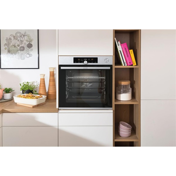 Gorenje BSA6747A04X beépíthető inox sütő
