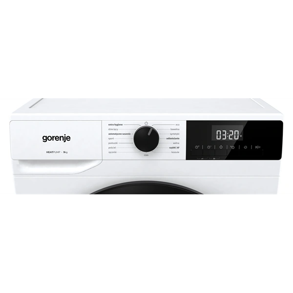 Gorenje D2HNE9C fehér, 9 kg, hőszivattyús, szárítógép