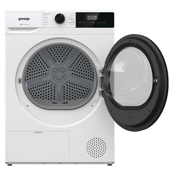 Gorenje D2HNE9D fehér, 9 kg, hőszivattyús, szárítógép