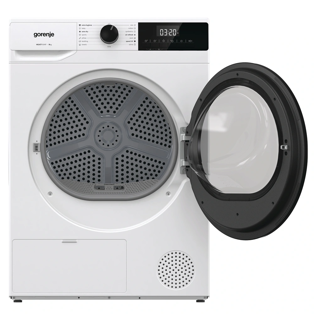 Gorenje D2HNE9D fehér, 9 kg, hőszivattyús, szárítógép