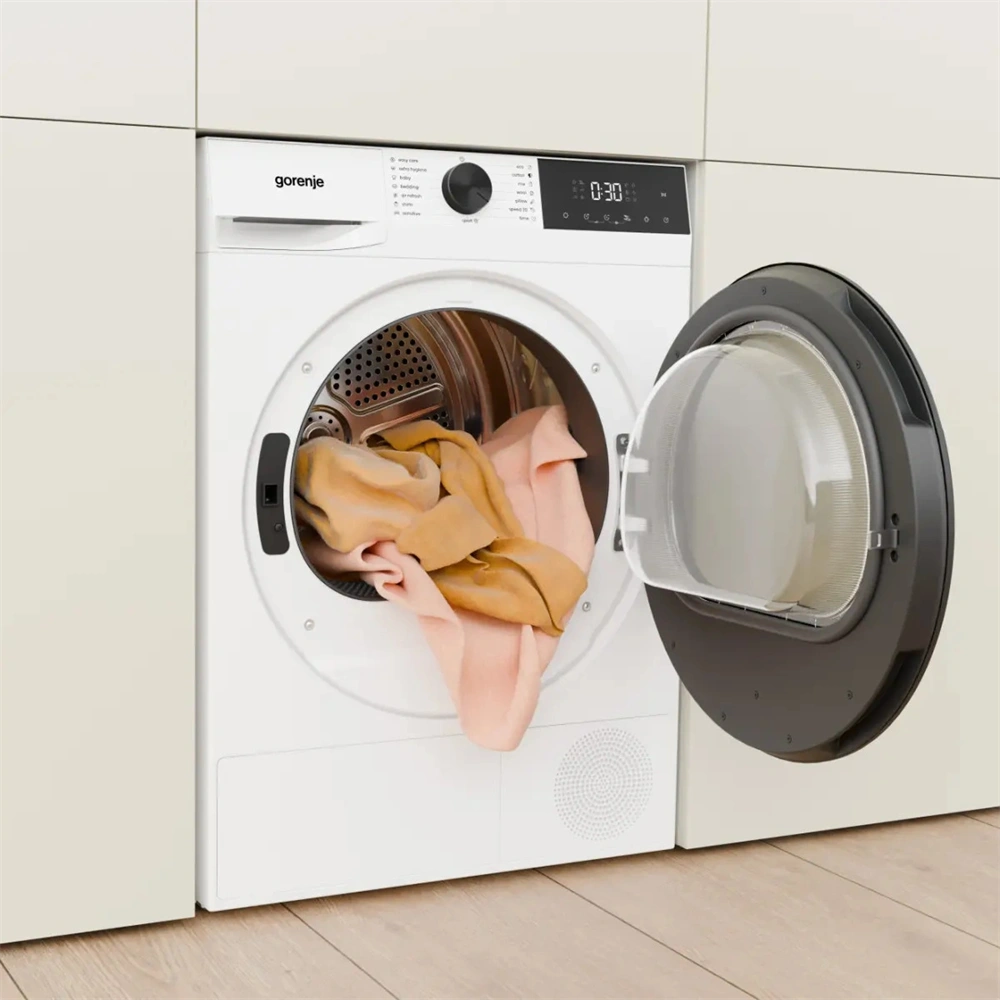 Gorenje DG2P8D fehér, hőszivattyús, 8 kg, szárítógép