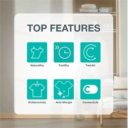 Gorenje DG48C fehér, hőszivattyús, 8 kg, szárítógép