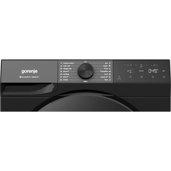 Gorenje DG48DB fekete, hőszivattyús, 8 kg, szárítógép
