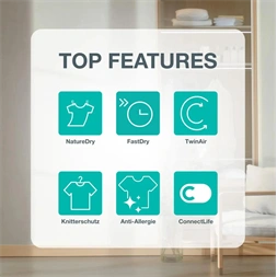 Gorenje DG49CP fehér, hőszivattyús, 9 kg, szárítógép