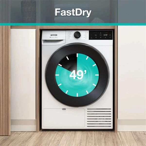 Gorenje DG49CP fehér, hőszivattyús, 9 kg, szárítógép