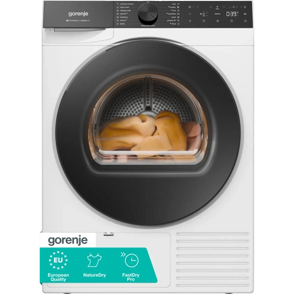 Gorenje DG68C fehér, hőszivattyús, 8 kg, szárítógép