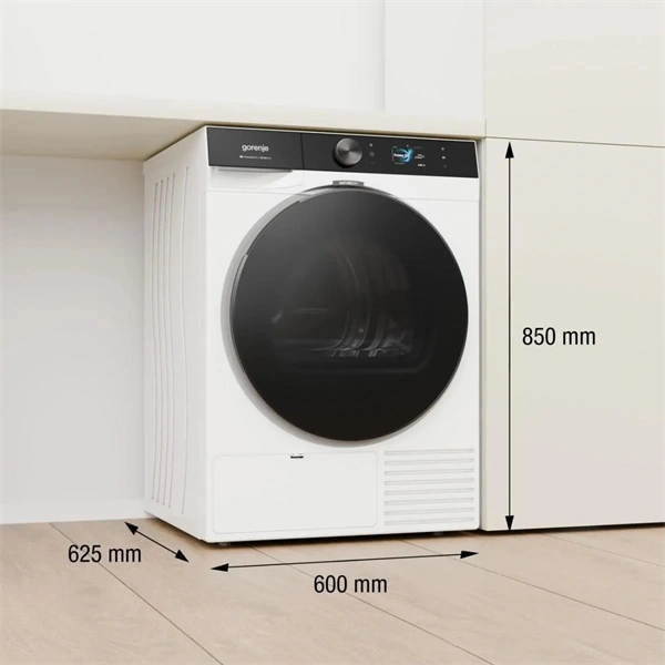 Gorenje DG89CPS fehér, hőszivattyús, 8 kg, szárítógép