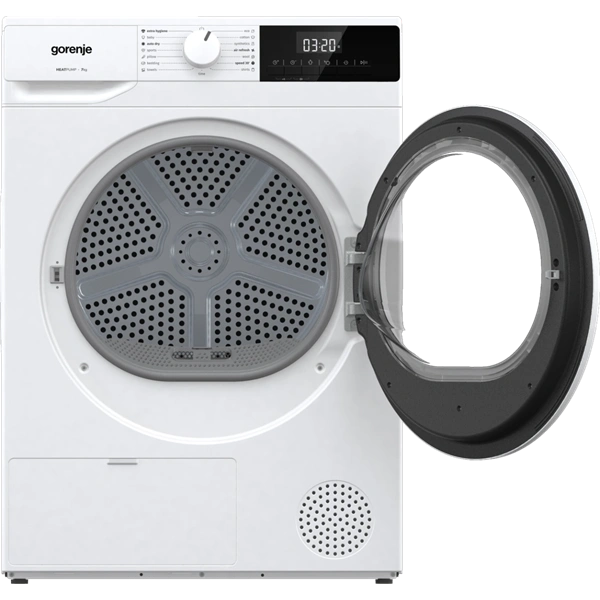 Gorenje DHNE7D fehér, 7kg, hőszivattyús szárítógép