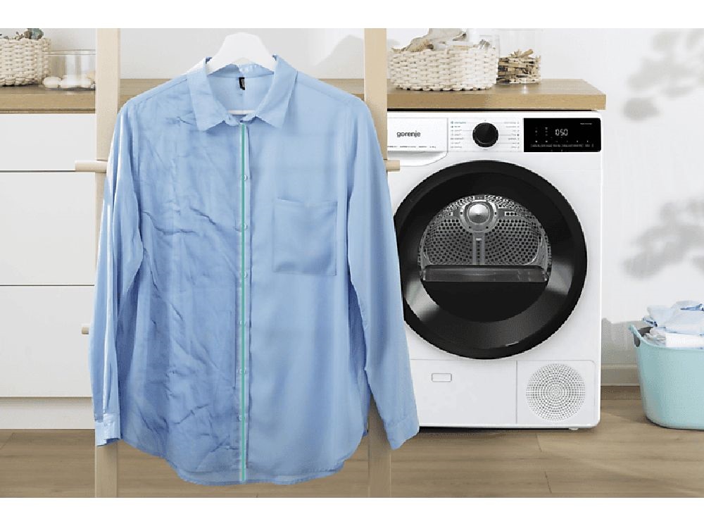 Gorenje DNA83 fehér, 8 kg, hőszivattyús, szárítógép