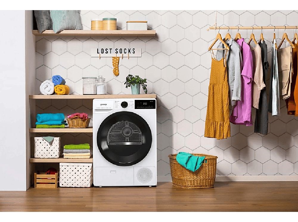 Gorenje DNA92 fehér, 9 kg, hőszivattyús, szárítógép