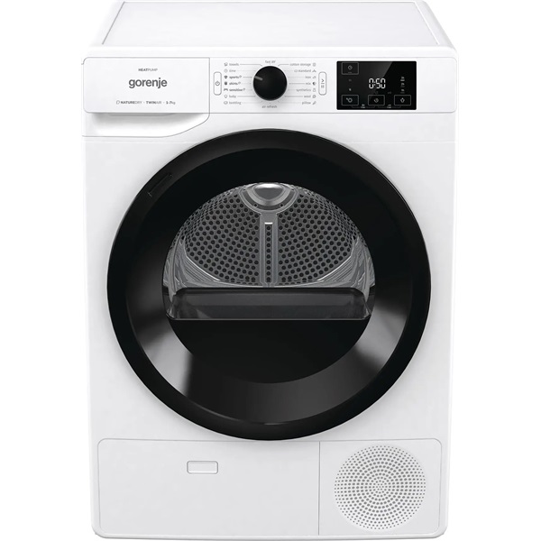 Gorenje DNE72/GN fehér, 7 kg, hőszivattyús, szárítógép (Újszerű)