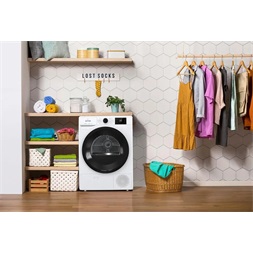 Gorenje DNE82/GN fehér, 8 kg, hőszivattyús, szárítógép (Újszerű)