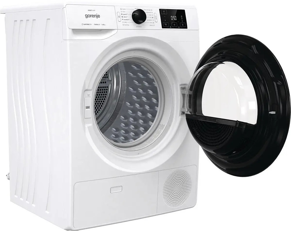 Gorenje DNE82/GN fehér, 8 kg, hőszivattyús, szárítógép