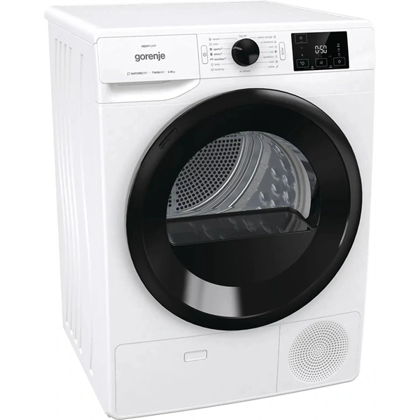Gorenje DNE82/GN fehér, 8 kg, hőszivattyús, szárítógép (Használt - B)