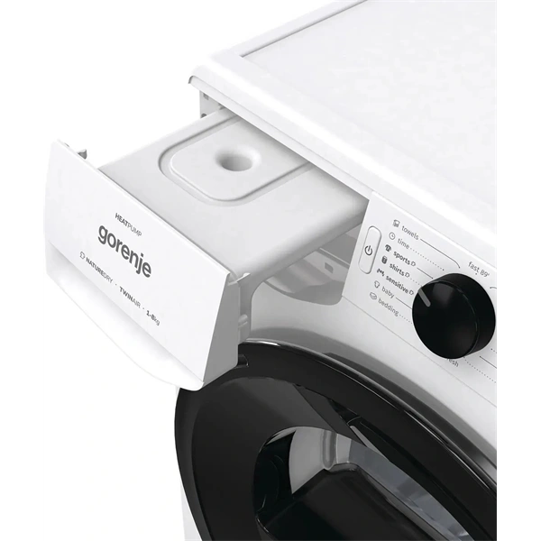 Gorenje DNE82/GN fehér, 8 kg, hőszivattyús, szárítógép (Használt - B)