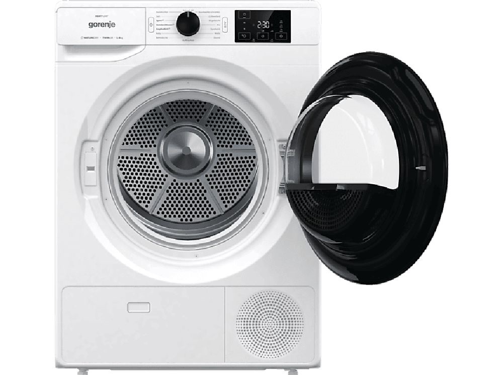 Gorenje DNE82/GN fehér, 8 kg, hőszivattyús, szárítógép