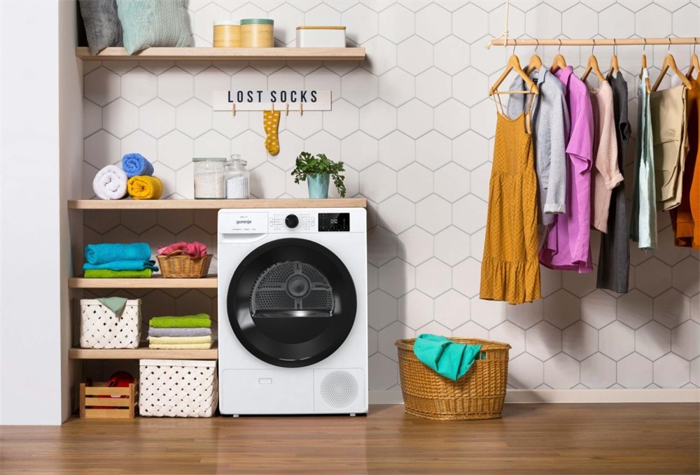 Gorenje DNE83/GN fehér, 8 kg, hőszivattyús, szárítógép