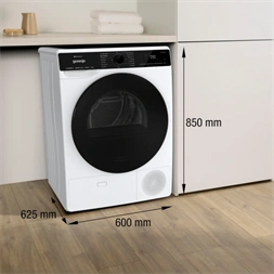 Gorenje DPNA83WIFI fehér, 8kg, hőszivattyús, szárítógép