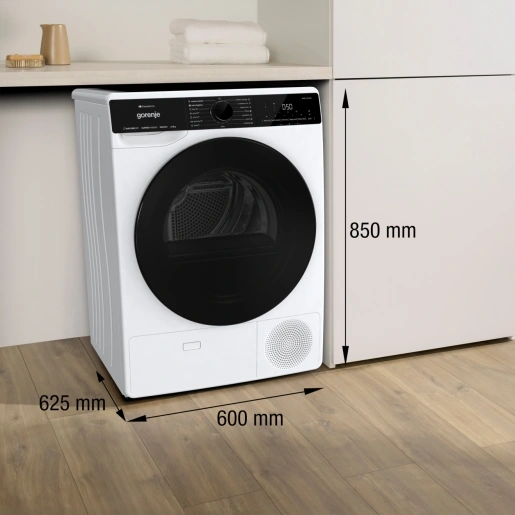 Gorenje DPNA83WIFI fehér, 8kg, hőszivattyús, szárítógép
