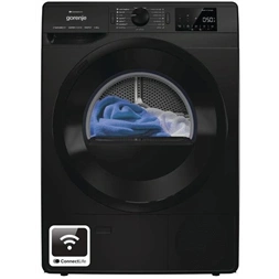 Gorenje DPNE82GNLWIFI/B fekete, 8kg, hőszivattyús, szárítógép