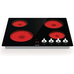 Gorenje EC641BSC beépíthető, üvegkerámia, főzőzóna:4,  beépíthető méret:56cm, főzőlap
