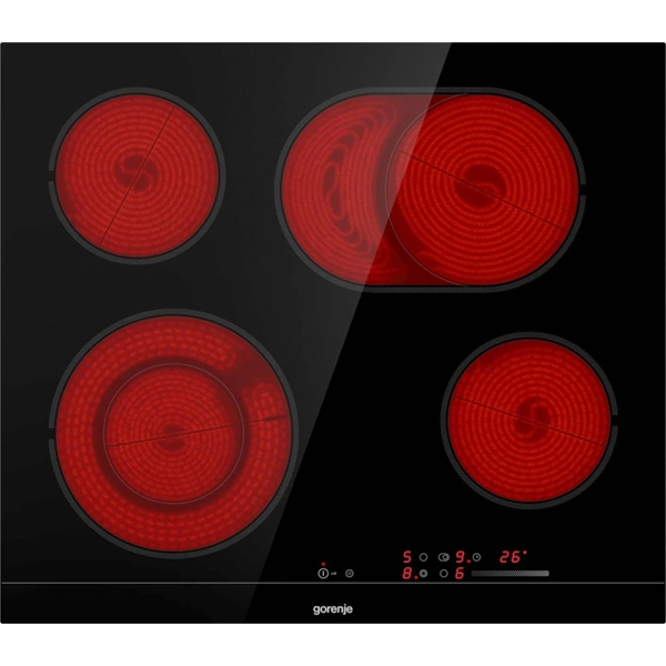 Gorenje ECS643BCSC beépíthető, üvegkerámia, főzőzóna:4, beépíthető méret:56cm, főzőlap
