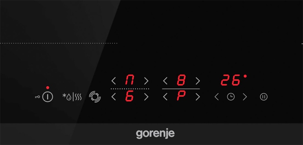 Gorenje ECT643BCSC fekete, beépíthető, elektromos üvegkerámia, főzőzóna: 4, beépíthető méret: 56cm, főzőlap