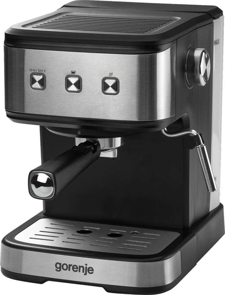 Gorenje ESCM12MBK ezüst espresso kávéfőző