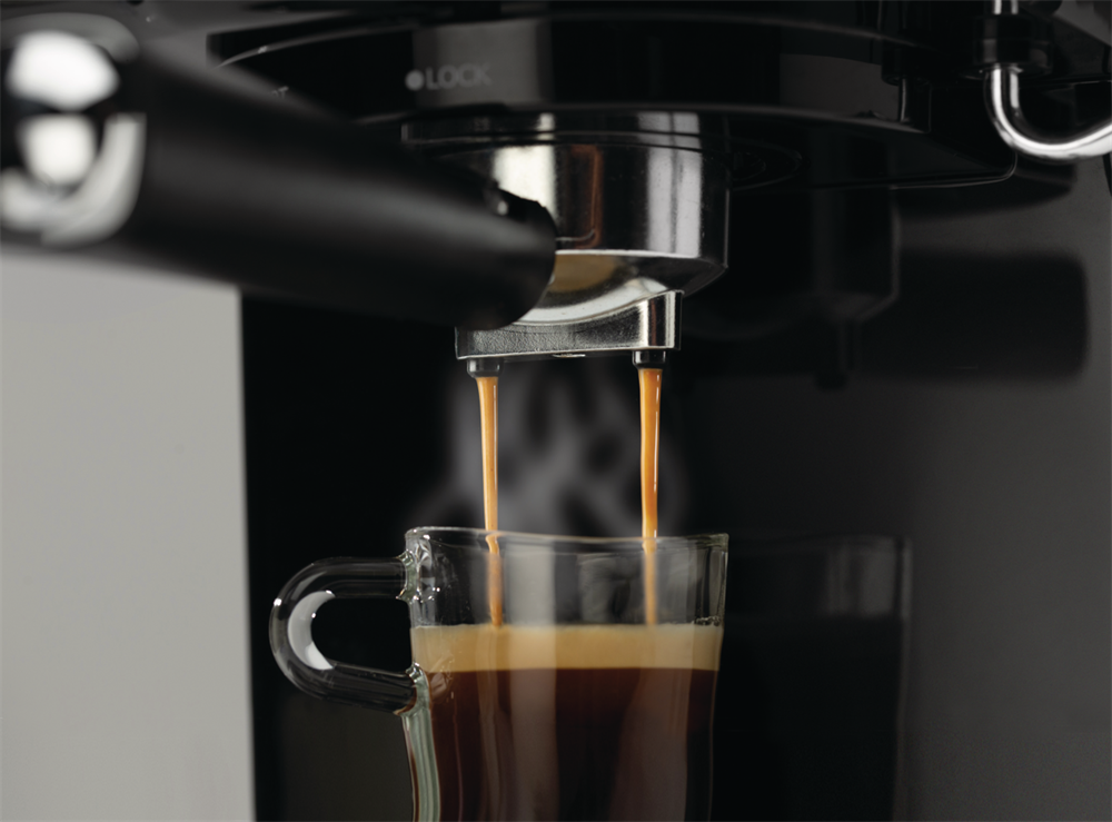 Gorenje ESCM12MBK ezüst espresso kávéfőző
