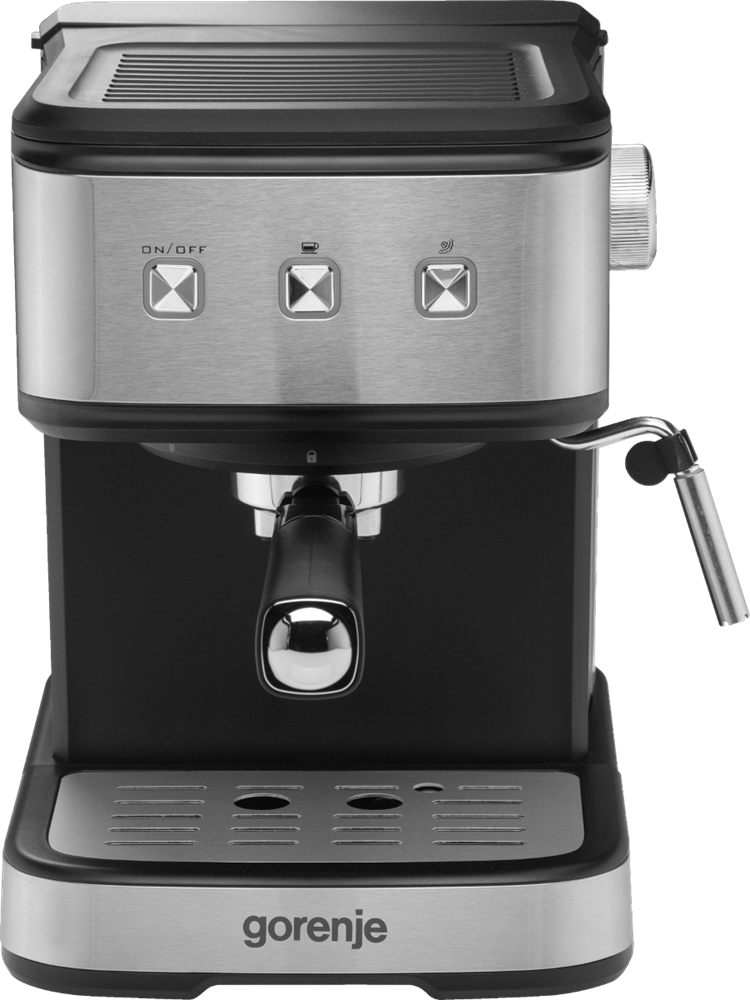 Gorenje ESCM12MBK ezüst espresso kávéfőző