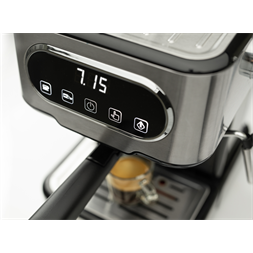 Gorenje ESCM15DBK inox-fekete espresso kávéfőző