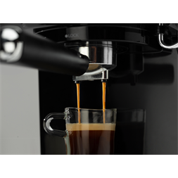 Gorenje ESCM15DBK inox-fekete espresso kávéfőző