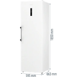 Gorenje FN619DAW6 fehér, Fagyasztó: 280L, fagyasztószekrény