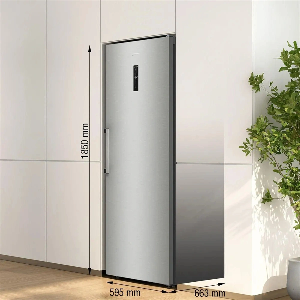 Gorenje FN619DAXL6 inox, No Frost, szabadonálló, fagyasztószekrény