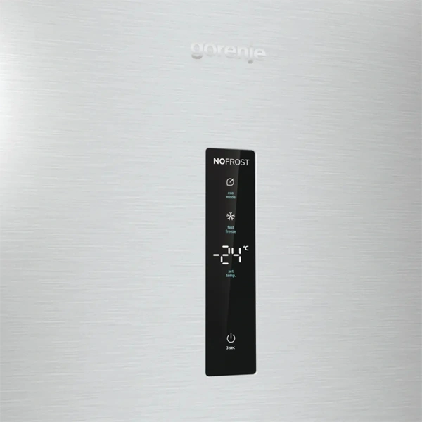 Gorenje FN619DAXL6 inox, No Frost, szabadonálló, fagyasztószekrény