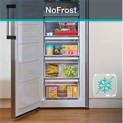 Gorenje FN619DAXL6 inox, No Frost, szabadonálló, fagyasztószekrény