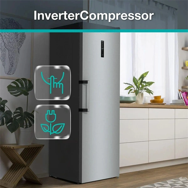 Gorenje FN619DAXL6 inox, No Frost, szabadonálló, fagyasztószekrény