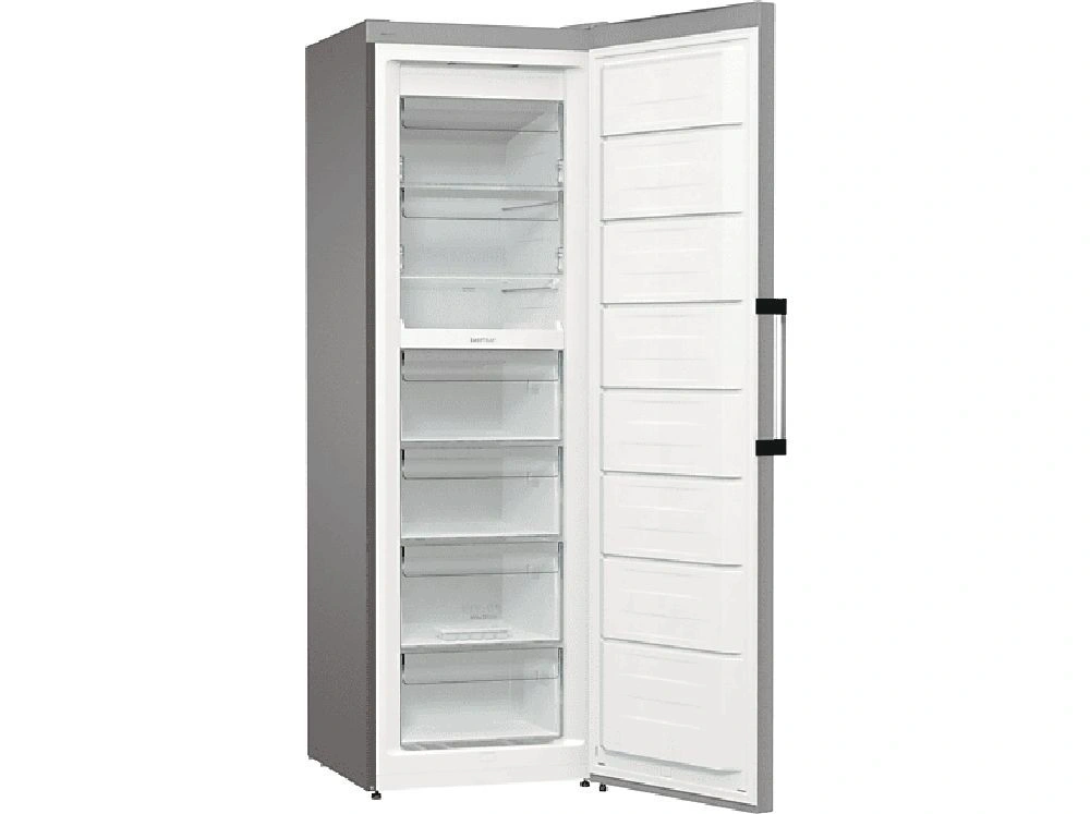 Gorenje FN619EAXL6 inox, egyajtós, Fagyasztó:280L, No frost fagyasztószekrény (Használt - B)
