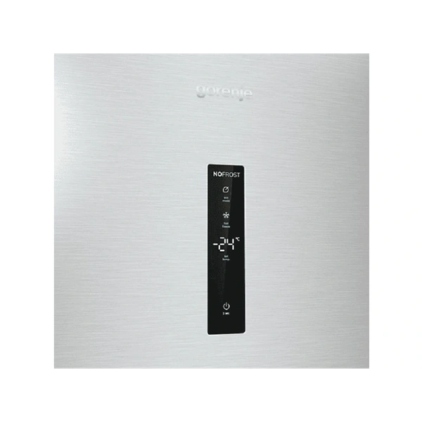 Gorenje FN619EAXL6 inox, egyajtós, Fagyasztó:280L, No frost fagyasztószekrény (Használt - B)