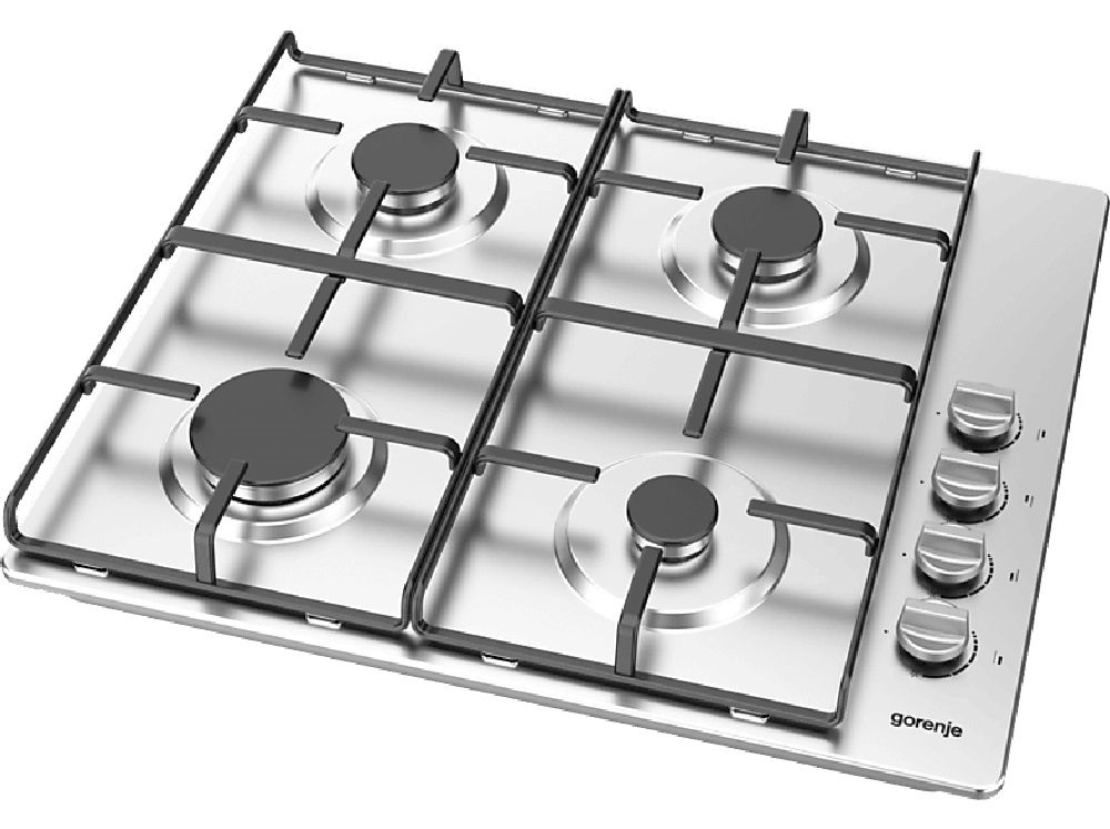 Gorenje G640XHS inox, beépíthető, gáz, főzőzóna: 4, beépíthető méret: 56cm, főzőlap