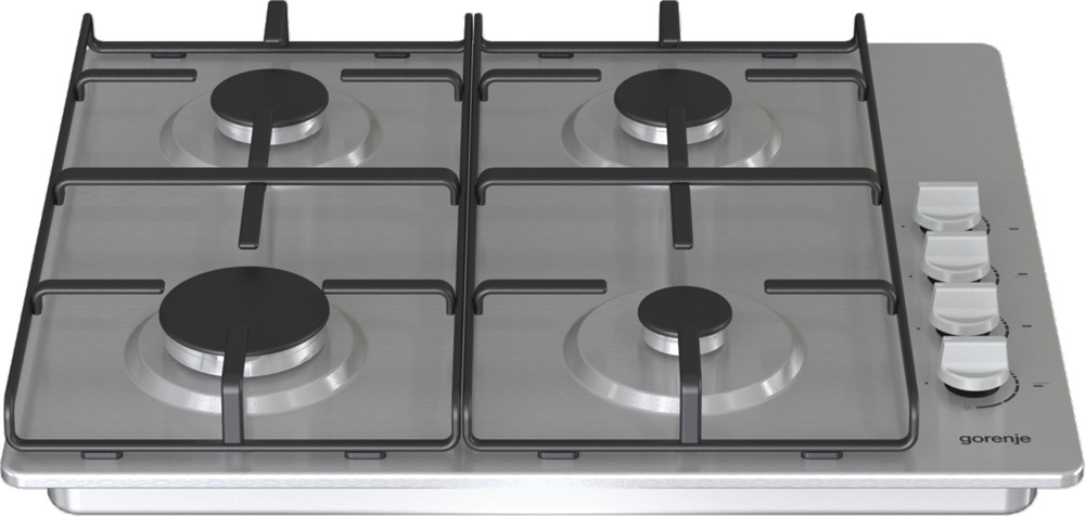 Gorenje G640XHS inox, beépíthető, gáz, főzőzóna: 4, beépíthető méret: 56cm, főzőlap