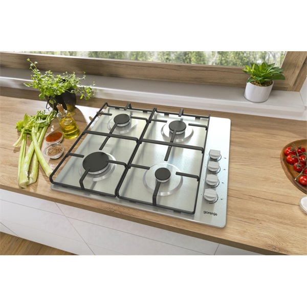 Gorenje G640XHS inox beépíthető gáz főzőlap