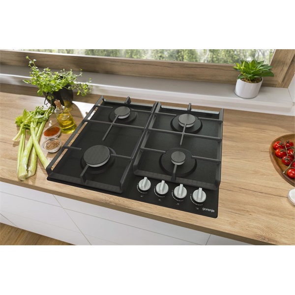 Gorenje G641EXB fekete beépíthető gáz főzőlap
