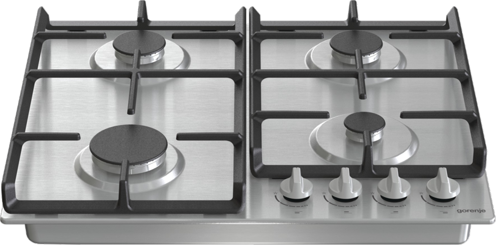 Gorenje G641EX inox, beépíthető, gáz, főzőzóna: 4, beépíthető méret: 56cm, főzőlap
